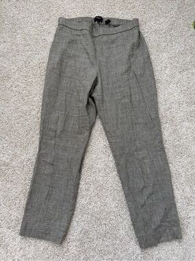 Women’s Theory Green Linen Pant